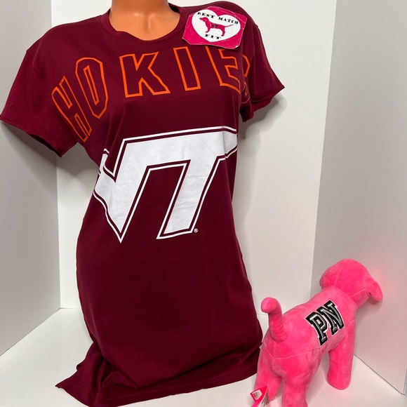 T-shirt Manches Longues Victoria's Secret Pink - Logo Patch Pastèque, 100% Coton, Taille M, Neuf Avec étiquettes